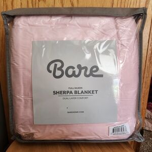 Pink Sherpa Blanket